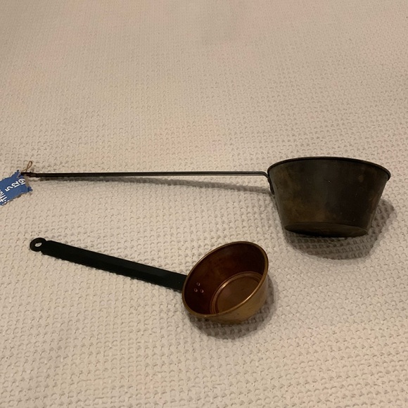 Other - Vintage Metal Tin & Copper Laddles